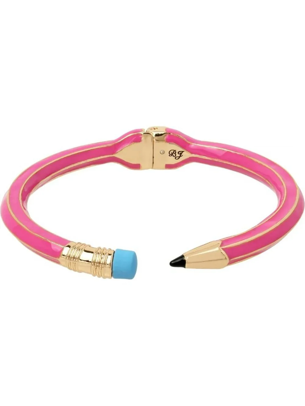 Chic Pencil Hinged Bangle Bracelet - Stylish Statement Jewelry Accessory